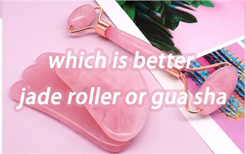 Ki pi bon Jade Roller oswa Gua Sha