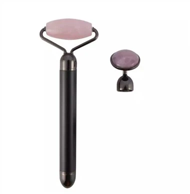 Elektrik vibre kristal jade zouti masaj roulo