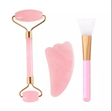 Original roulo Jade ak Gua Sha mete pou figi