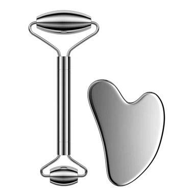 Nerjaveèi asye figi roulo ak gua sha mete bote Azyatik sekrè pou figi